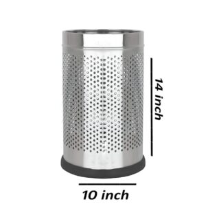 DBM005 - SS BIN PERFORATED BIN(10*14)1.080 kg