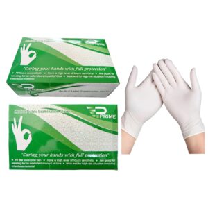 GLO112 - GLOVES LATEX (PRIME)POWDERED