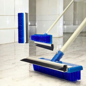 WIP008 - FLOOR HARD BRUSH WITH WIPER MEDIUM (VK)