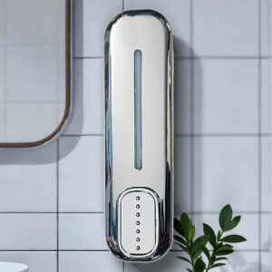 DIS108 - SOAP DISPENER PREMIUM SILVER
