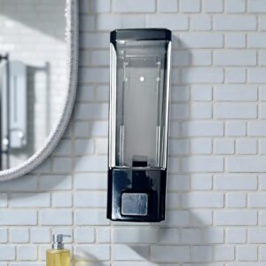 DIS114 - SOAP DISPENER SQUARE BLACK
