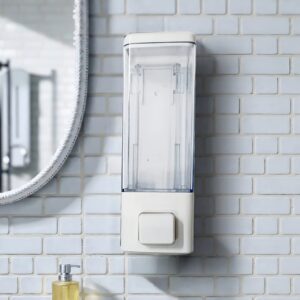 DIS115 - SOAP DISPENER SQUARE WHITE