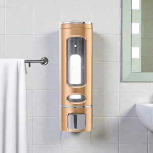 DIS113 - SOAP DISPENER ROUND ROSE GOLD