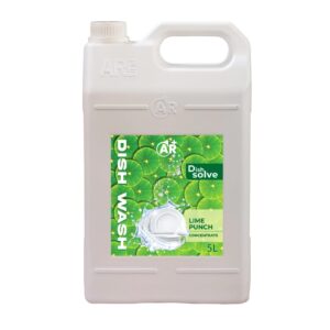 JJC028 - DISH-SOLVE DISHWASH 5L LIME PUNCH